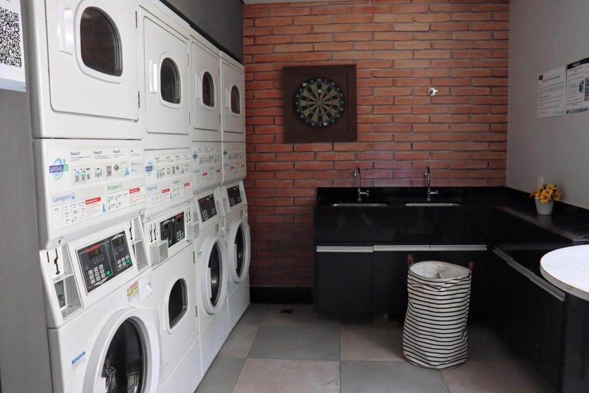 Unique 22º Estudio C/ Vista Incrivel Em Sp Vaga E Wifi 圣保罗 外观 照片